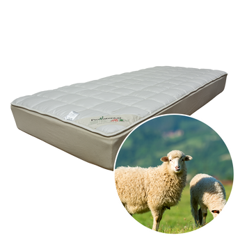 Naturspann Unterbett Schafschurwolle 1000g/m²