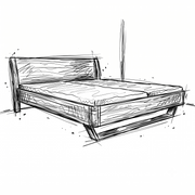 Swing Schwebebett Rundecke Kufe