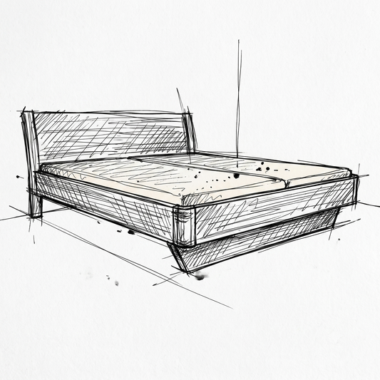 Swing Schwebebett Rundecke Trapezplatte